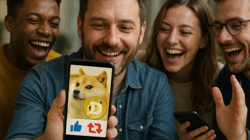 Как комьюнити Dogecoin влияет на цену: сила мемов и репостов
