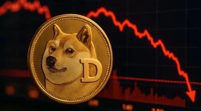 Dogecoin может снизиться на 15 % из‑за выхода инвесторов